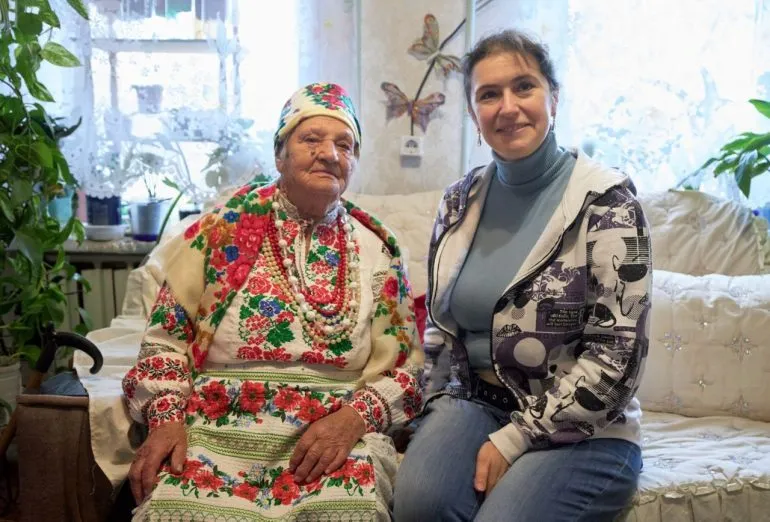 Зінаїда Колєснікова з Перещепиного відзначила 100-річний ювілей