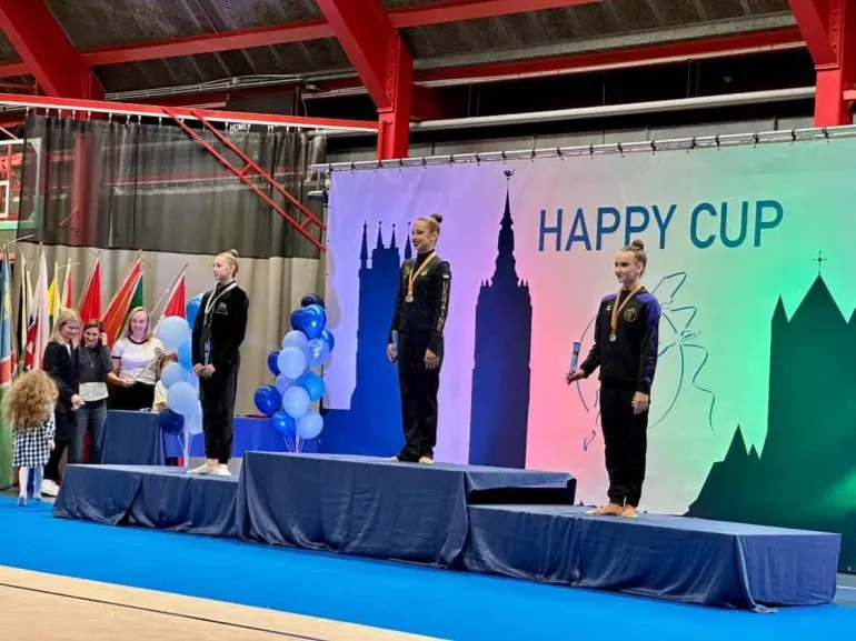 Дніпровська гімнастка Варвара Чубарова здобула медалі на Happy Cup 2025