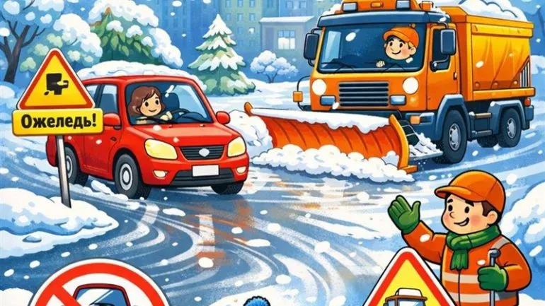 Снігопад та ожеледь у Дніпрі: поради для мешканців