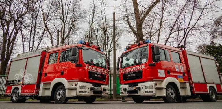 Дніпропетровщина отримала нові пожежні автівки для громад