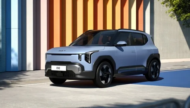 Kia представила компактний електричний кросовер EV2 на автосалоні в Брюсселі