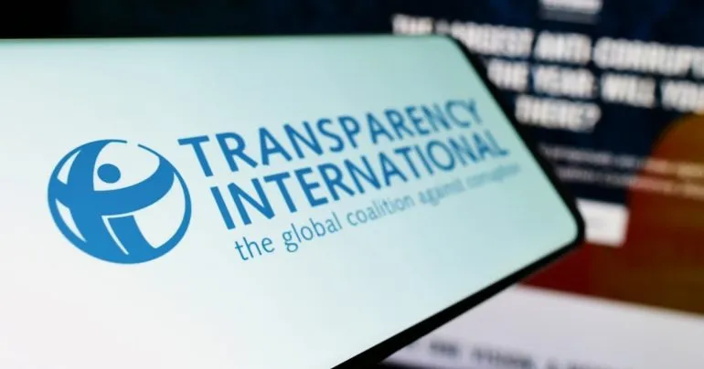 Україна повернулась на 104 місце в індексі сприйняття корупції
