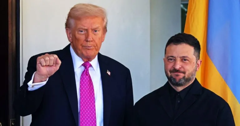 Зеленський: від Трампа не чув про виведення ЗСУ з частини Донеччини