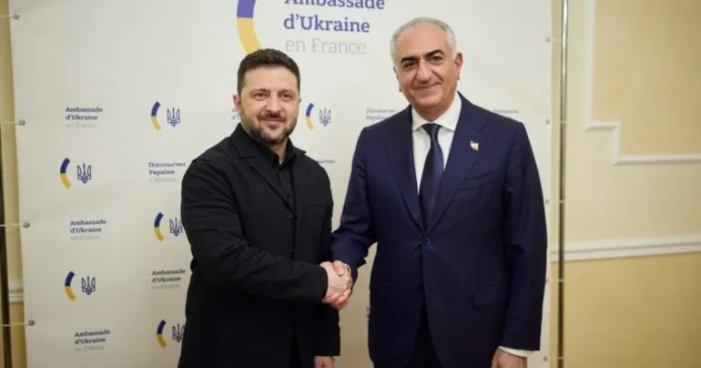 Зеленський обговорив ситуацію в Ірані зі спадкоємним принцом
