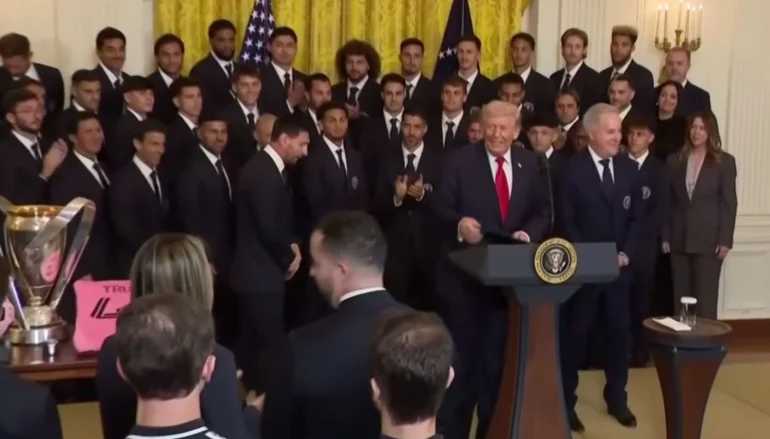 Трамп прийняв у Білому домі чемпіонів MLS «Інтер Маямі» та капітана Мессі