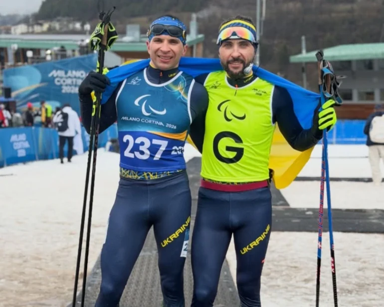 Українські паралімпійці здобули срібло і бронзу в лижних перегонах