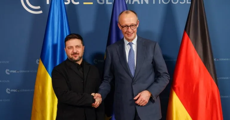Зеленський і Мерц обговорили комунікацію з США напередодні переговорів