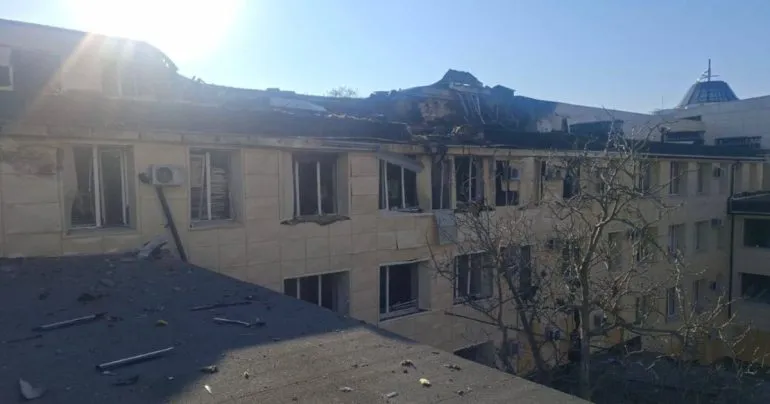 Пошкоджений атакою росії пологовий будинок в Одесі припинив госпіталізацію