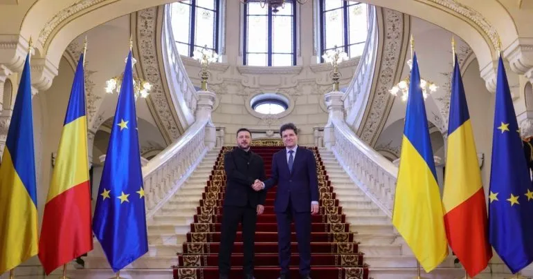Зеленський подякував Румунії за співпрацю у виробництві дронів
