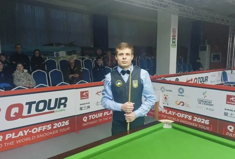Дніпрянин Антон Казаков став чемпіоном Європи зі снукеру