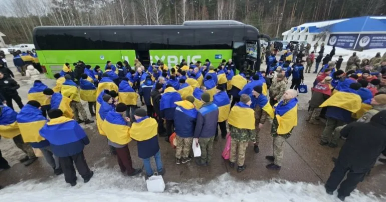 Україна очікує завтра повернення ще 300 людей із полону росії