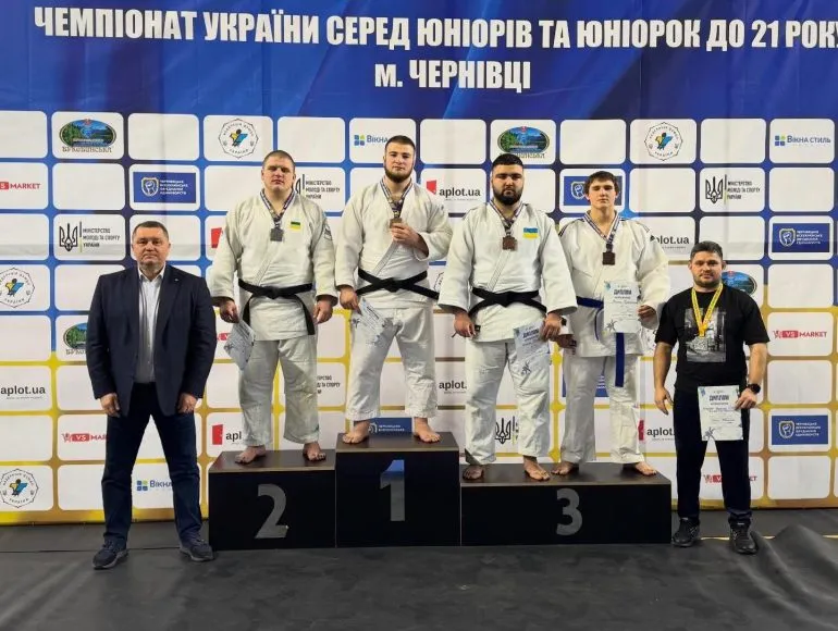 Дніпряни вибороли п’ять медалей на чемпіонаті України з дзюдо U21