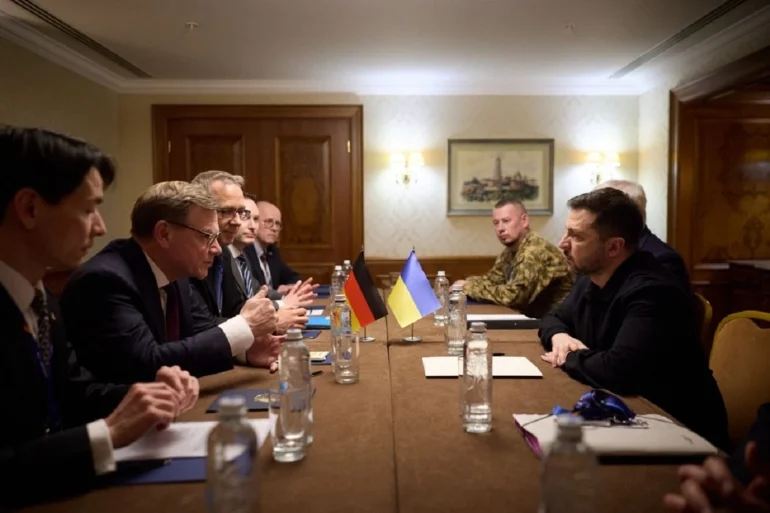 Зеленський обговорив із міністром МЗС Німеччини вступ України до ЄС і загрози від росії