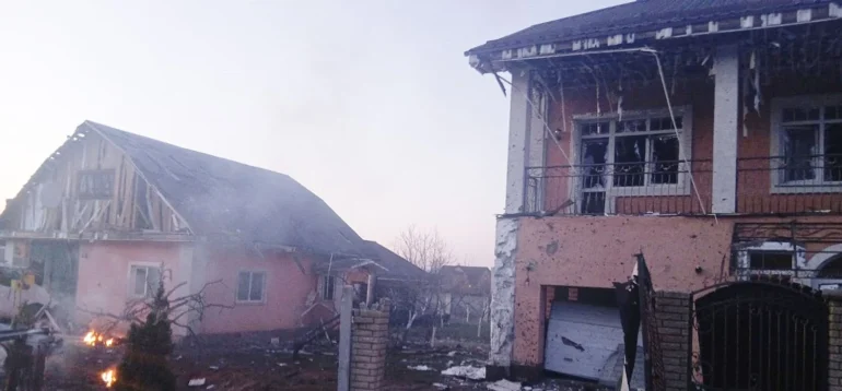 Атака БПЛА рф на Чернігівщину 4 квітня: один загиблий і пошкоджені будинки