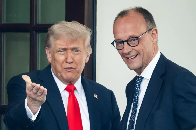 Трамп погрожує скороченням військ США в Німеччині через конфлікт із Мерцом