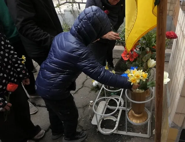 У Новоолександрівці відкрили меморіальну дошку загиблому захиснику