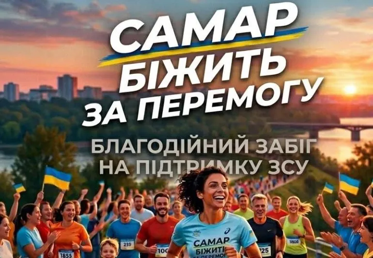 Благодійний забіг у Самарі: підтримка військових
