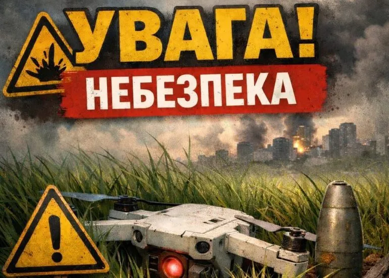 На Нікопольщині виявляють дрони-камікадзе з датчиками