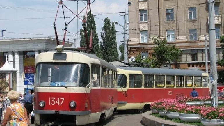 У Дніпрі 29 квітня ввечері змінять рух трамвая №1 через ремонт колій