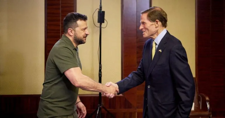 Зеленський обговорив із конгресменами США потребу в антибалістичних ракетах