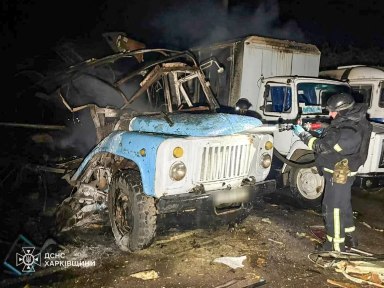 Російські дрони вночі атакували підприємство й приватний будинок на Харківщині