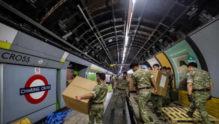 НАТО розгорнуло штаб у лондонському метро для відпрацювання ударів по росії