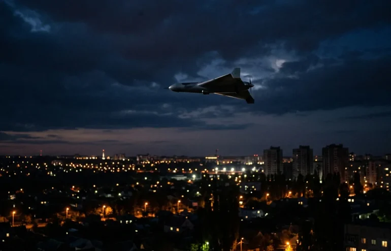 У Полтавському районі атака дронів: двоє поранених і пошкоджені будинки