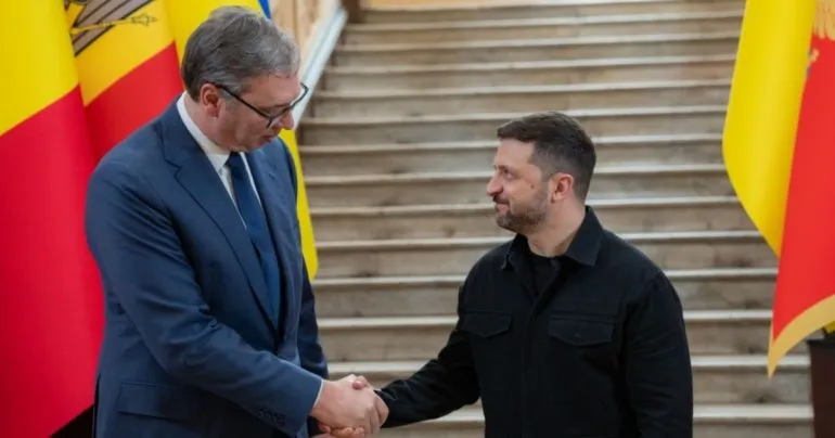 Зеленський закликав відновити переговори про зону вільної торгівлі з Сербією